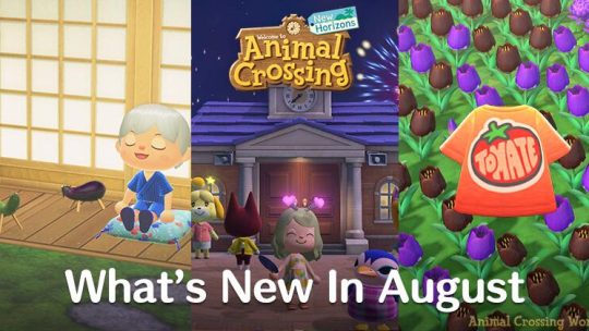 Animal Crossing: New Horizons-August 2023 Additions (Bugs, Fish, Seasonal Items)