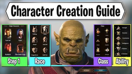 Baldur’s Gate 3: Making a Custom Character – Tips, Stats, and Options